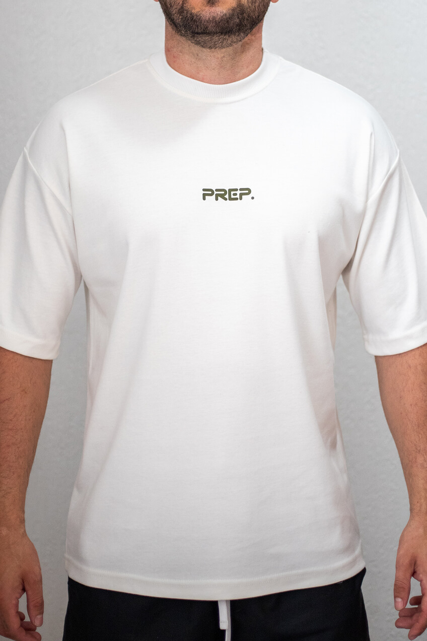 Camiseta Oversized Brócolis - Off-white
