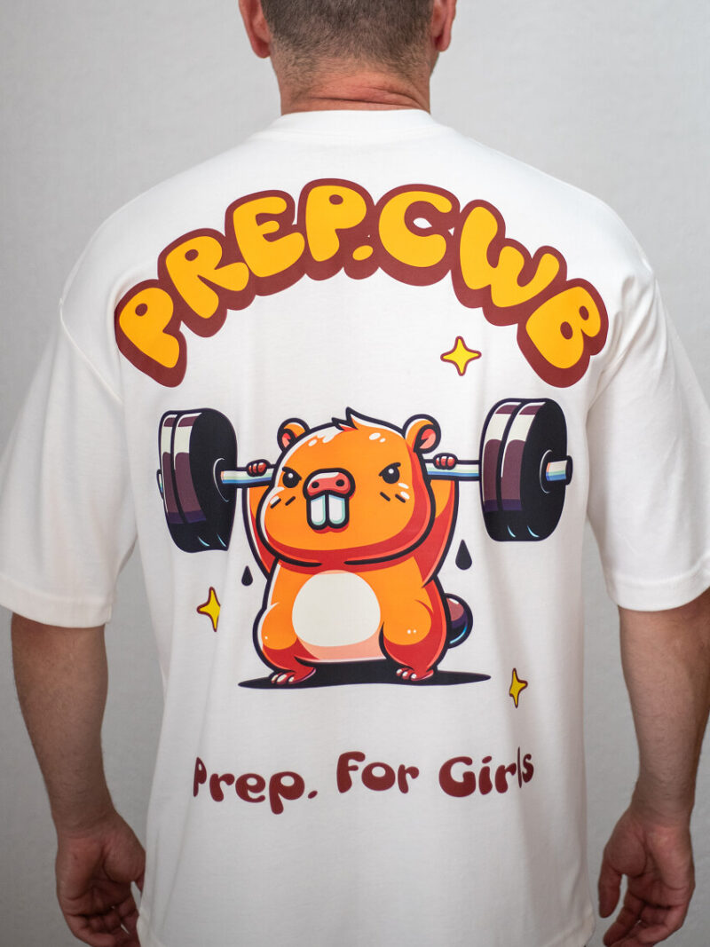 Capivara-c Camiseta Oversized Capivara - Off-white