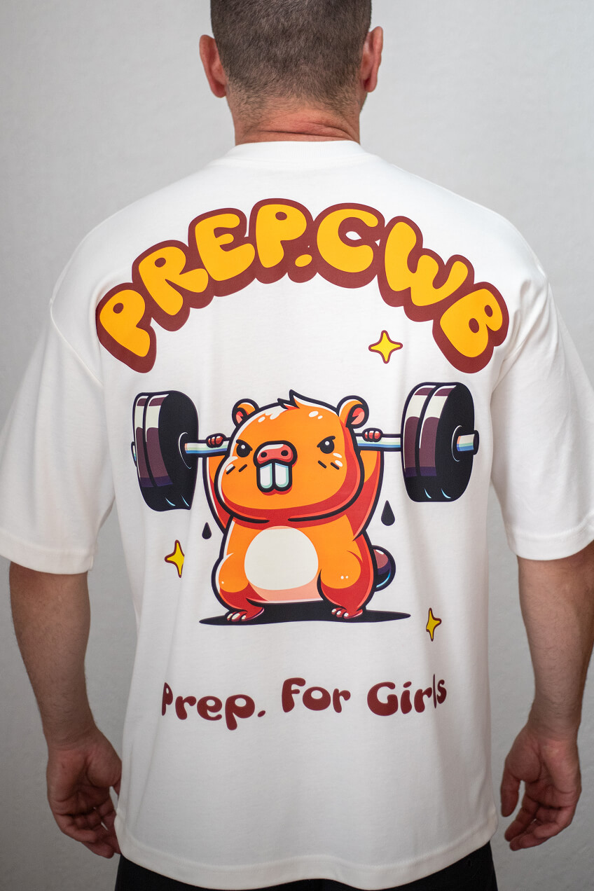 Camiseta Oversized Capivara - Off-white