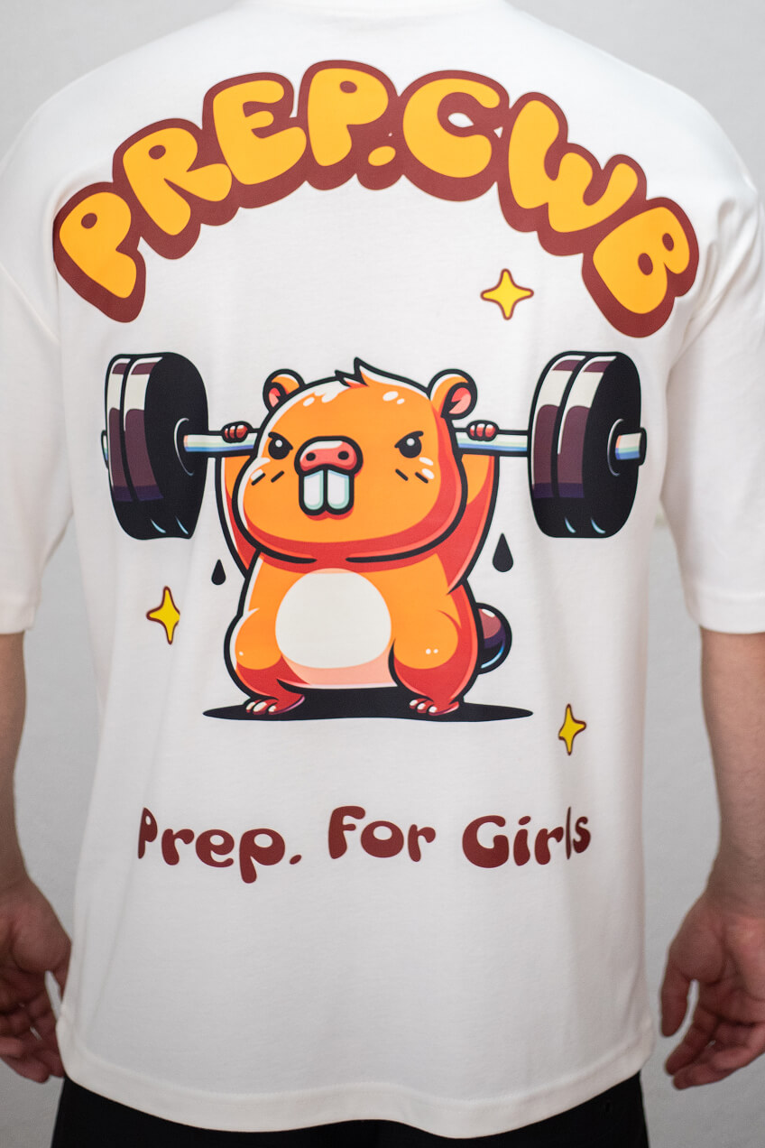 Camiseta Oversized Capivara - Off-white