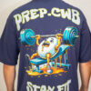Camiseta Oversized Ovo - Azul Marinho