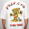 Camiseta Oversized Pizza - Off-white