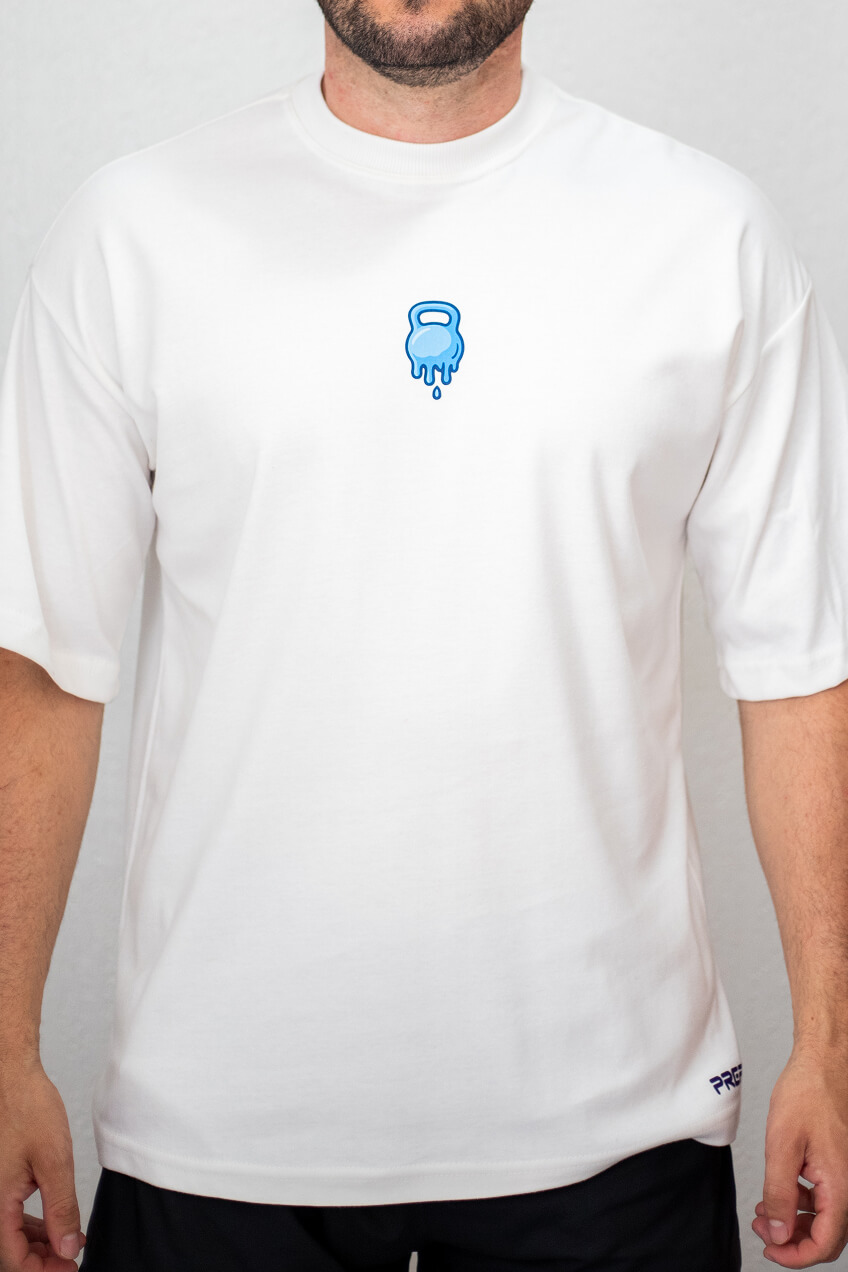 Camiseta Oversized Brócolis - Off-white