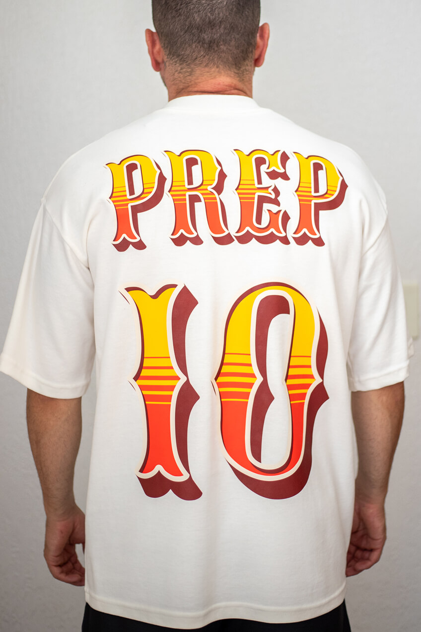 Camiseta Oversized PREP 10