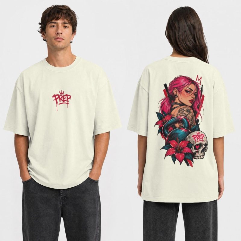 PREP Mulher Caveira - OFF White